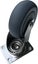 Castor Wheel 4"/100mm Swivel Plate/PU Tyre, Stainless Steel Frame and bearings Carousel 1