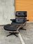 SPECTACULAR REPLICA EAMES LEATHER ARMCHAIR & OTTOMAN Carousel 2