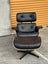 SPECTACULAR REPLICA EAMES LEATHER ARMCHAIR & OTTOMAN Carousel 3