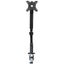 FlexiSpot 17"-36" Single Gas Spring Monitor Stand - Aluminum Arm - Black- Swivel Carousel 9