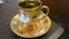 EXQUISITE VENETIAN GLASS CUP & SAUCER Carousel 2