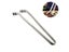 LMETJMA Stainless Steel BBQ Tongs Grill Tongs For BBQ Tweezers BBQ Long Carousel 3