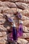 STG Silver Amethyst drop earrings Carousel 1