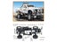 1/10 RC Pickup Model 4x4 Rally Car Racing Crawler Radio ESC Motor Hobby Grade Carousel 6