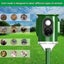 Solar Bird Animal Repellent Ultrasonic Pest Rat Repeller Carousel 3