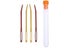 4pcs Aluminum Bent Tip Tapestry Darning Knitting Needles DIY Accessories Carousel 3