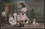 Postcard - Victorian Dolls ---- Xmas Greetings. Carousel 1