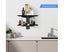 Glass Floating Shelves,TV Wall Mount with Shelf for DVD Player/PS4/Cable Boxe Carousel 5