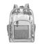 PVC Transparent Backpack Water-Resistant Clear Bookbag for Boys and Girls Gra Carousel 1