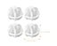 4pcs Laundry Ball Washing Machine Clothes Cleaning Ball Anti Winding Balls Carousel 2