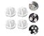 4pcs Laundry Ball Washing Machine Clothes Cleaning Ball Anti Winding Balls Carousel 6