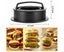 Stuffed Burger Press Hamburger Patty Molds Maker Sliders Kitchen BBQ Cookery Carousel 6