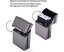 Cigarette Case, 3 Pieces Metal Cigarette Box With Magnetic Closure, Aluminum Carousel 2