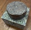 Vintage Chinese Trinket Boxes - Carved Jade Inset Carousel 7