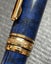 Montblanc Meisterstück Ballpoint Pen – Blue Marbled Resin with Gold Trim Carousel 7