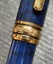 Montblanc Meisterstück Ballpoint Pen – Blue Marbled Resin with Gold Trim Carousel 9
