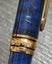 Montblanc Meisterstück Ballpoint Pen – Blue Marbled Resin with Gold Trim Carousel 10