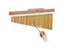 36 Bar Chimes Gold Aluminum Alloy Wooden Bar Percussion Musical Instrument Toys Carousel 4