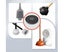 Plunger tray plunger air drying pad for toilet plunger toilet plunger holder Carousel 2