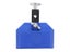 Blue Plastic High Pitched Cowbell Percussion Musical Accessory New Carousel 4