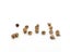 100Pcs Bronze Metal Jingle Bells Loose Beads Festival Decor DIY Crafts Carousel 1