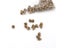100Pcs Bronze Metal Jingle Bells Loose Beads Festival Decor DIY Crafts Carousel 3