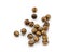 100Pcs Bronze Metal Jingle Bells Loose Beads Festival Decor DIY Crafts Carousel 4
