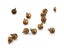 100Pcs Bronze Metal Jingle Bells Loose Beads Festival Decor DIY Crafts Carousel 5