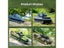 RC Tank 7Ch 2.4G 1/30 Remote Control Crawler Tank Military Truck Simulation Carousel 4