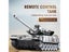 RC Tank 7Ch 2.4G 1/30 Remote Control Crawler Tank Military Truck Simulation Carousel 6