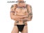 Men's Halter Neck Elastic Body Chest Harness Belt With Jockstrap Thongs Carousel 6