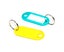 50pcs Portable for Key ID Tag Luggage Numbered Name Baggage for Key Chains La Carousel 3