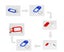 50pcs Portable for Key ID Tag Luggage Numbered Name Baggage for Key Chains La Carousel 7