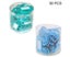 50pcs Portable for Key ID Tag Luggage Numbered Name Baggage for Key Chains La Carousel 8
