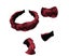 Headbands for Women Velvet Braided Headbands Fashion Hairband Criss Cross Hai Carousel 3