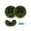 2 Pieces Artificial Plant Cedar Topiary Ball Carousel 1