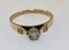 9ct Yellow Gold & Diamond Solitaire Ring Carousel 3