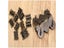 10/20pcs Hinge With Screw Butterfly Butt Iron Hinge 17x20mm 20x25mm 25x30mm Carousel 5