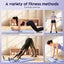Pilates Board Machine Ab Core Trainer Foldable Resistance Band Carousel 3