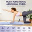 Pilates Board Machine Ab Core Trainer Foldable Resistance Band Carousel 6