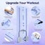 Pilates Board Machine Ab Core Trainer Foldable Resistance Band Carousel 7