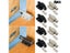 4Pcs Single Magnetic Pressure Push Open Touch Latch For Cupboards Carousel 3