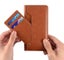 Galaxy S7 Edge slim leather wallet case 6 cards 2 ID magnet Carousel 2