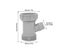 Sink Drainpipe Adapter - Y Shaped Kitchen Basin Sewer Branch Connector | Dura Carousel 3