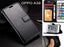 OPPO A39 case Fine leather wallet case Carousel 1
