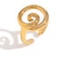 Adjustable Koru Ring "Porohita" (Gold) Carousel 1