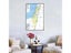42*59cm The Israel Map In Russian Unframed Poster Wall Decorative Prints Carousel 1