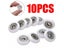 8/10Pcs Shower Cabin Rollers Replacement Runner Wheels 19/23/25mm Wheel Carousel 3