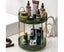 Two-layer Rotatable Makeup Organizer - Green Carousel 1