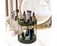 Two-layer Rotatable Makeup Organizer - Green Carousel 3